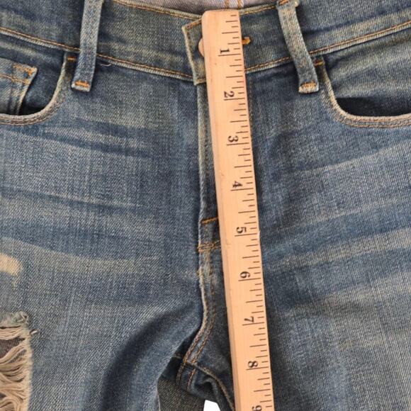 Frame Denim Le Garçon Distressed Jeans Size 24 - Picture 8 of 11